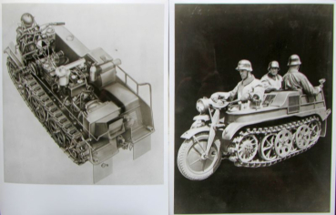 NSU Chain Motorcycle HK 101 Africacorps 1940 eight Factoryphotos (10144)